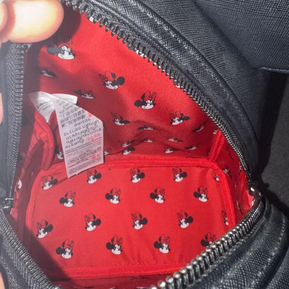 NWT Loungefly Minnie Mouse Polka Dot Backpack
